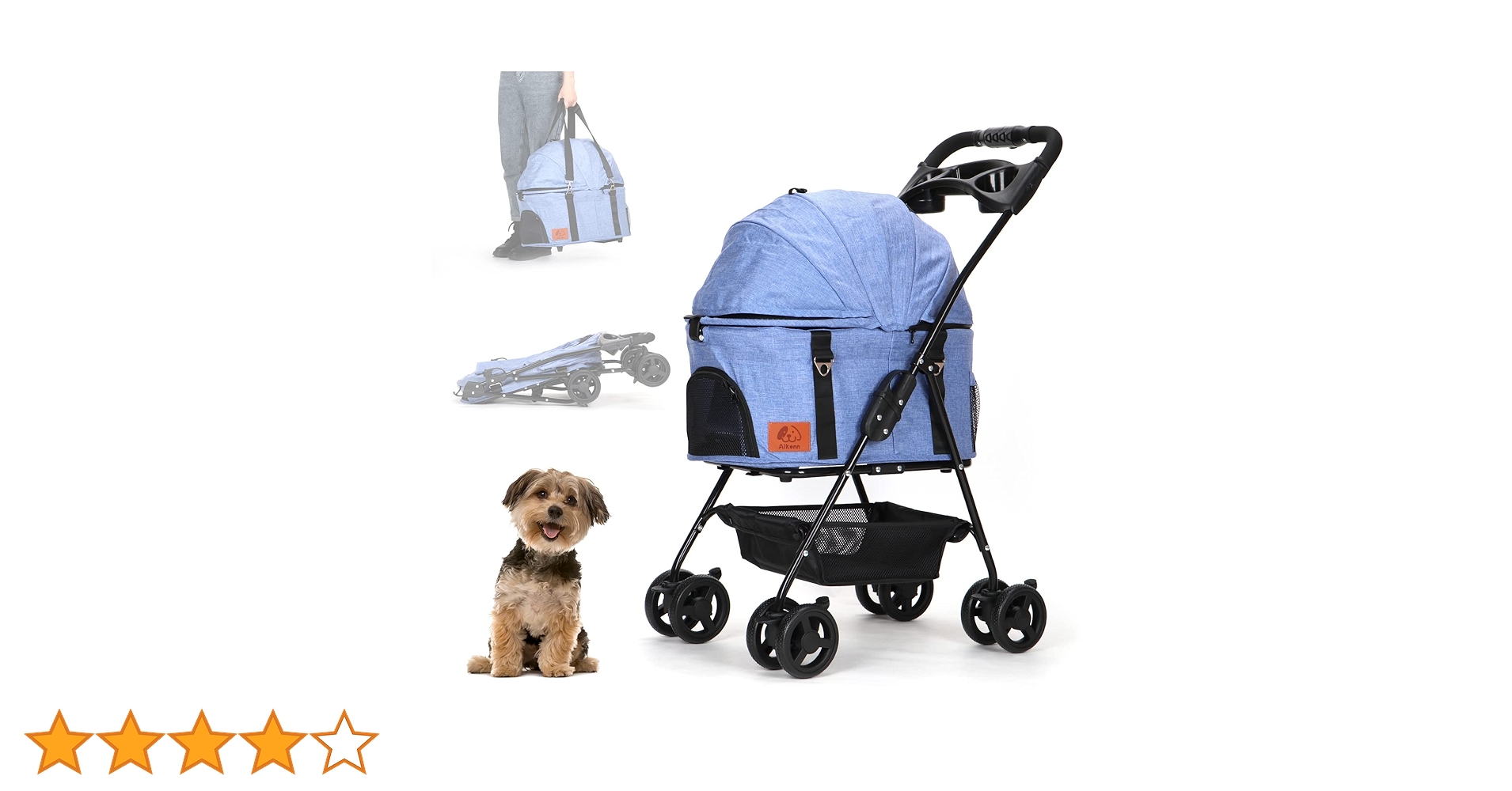 ⭐️Aikenn分離式 ペットカート 4輪360°回転 猫犬兼用 軽量 取り外し可 Amazon.co.jp: Aikenn分離式 ペットカート 4輪360°回転